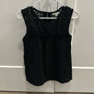 Black Womens Tank Top Medium